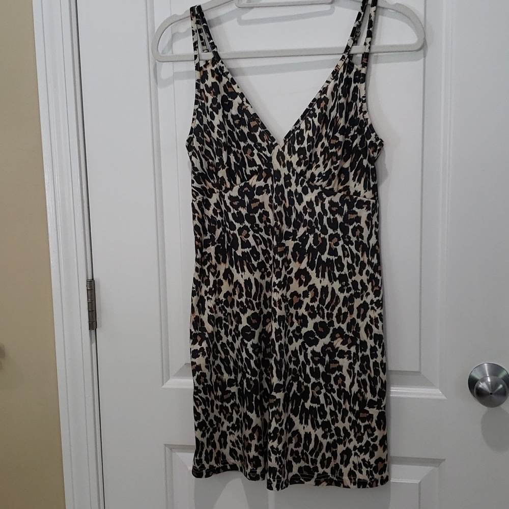 COPY - Ekouaer leopard print nightgown